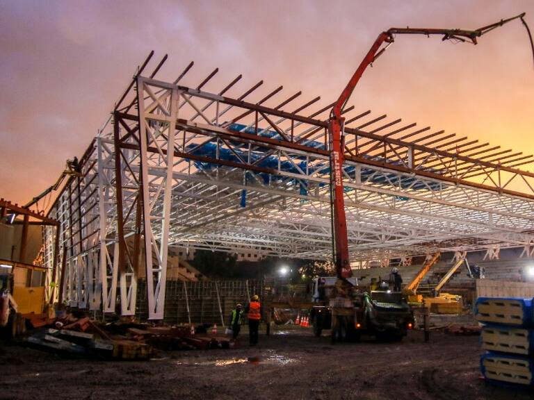 Santiago 2023: Comisión de Coordinación fiscaliza avances del Estadio Nacional y Corporación firma acuerdos con universidades