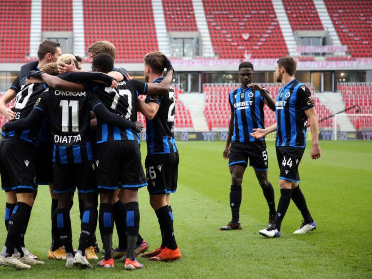 Por motivos sanitarios: Liga belga castigará administrativa y económicamente los abrazos durante los festejos