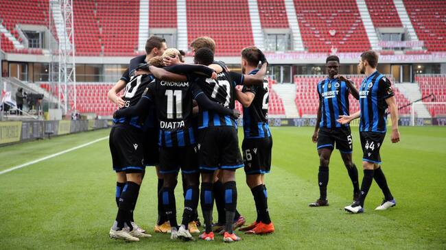 ANTWERPEN, BELGIUM - DECEMBER 13: Krepin Diatta of Club Brugge celebrates after scoring the 0-1 goal during the Jupiler Pro League match between Royal Antwerp FC and Club Brugge at Bosuilstadion on December 13, 2020 in Antwerpen, Belgium. (Photo by Vincent Van Doornick/Isosport/MB Media/Getty Images)