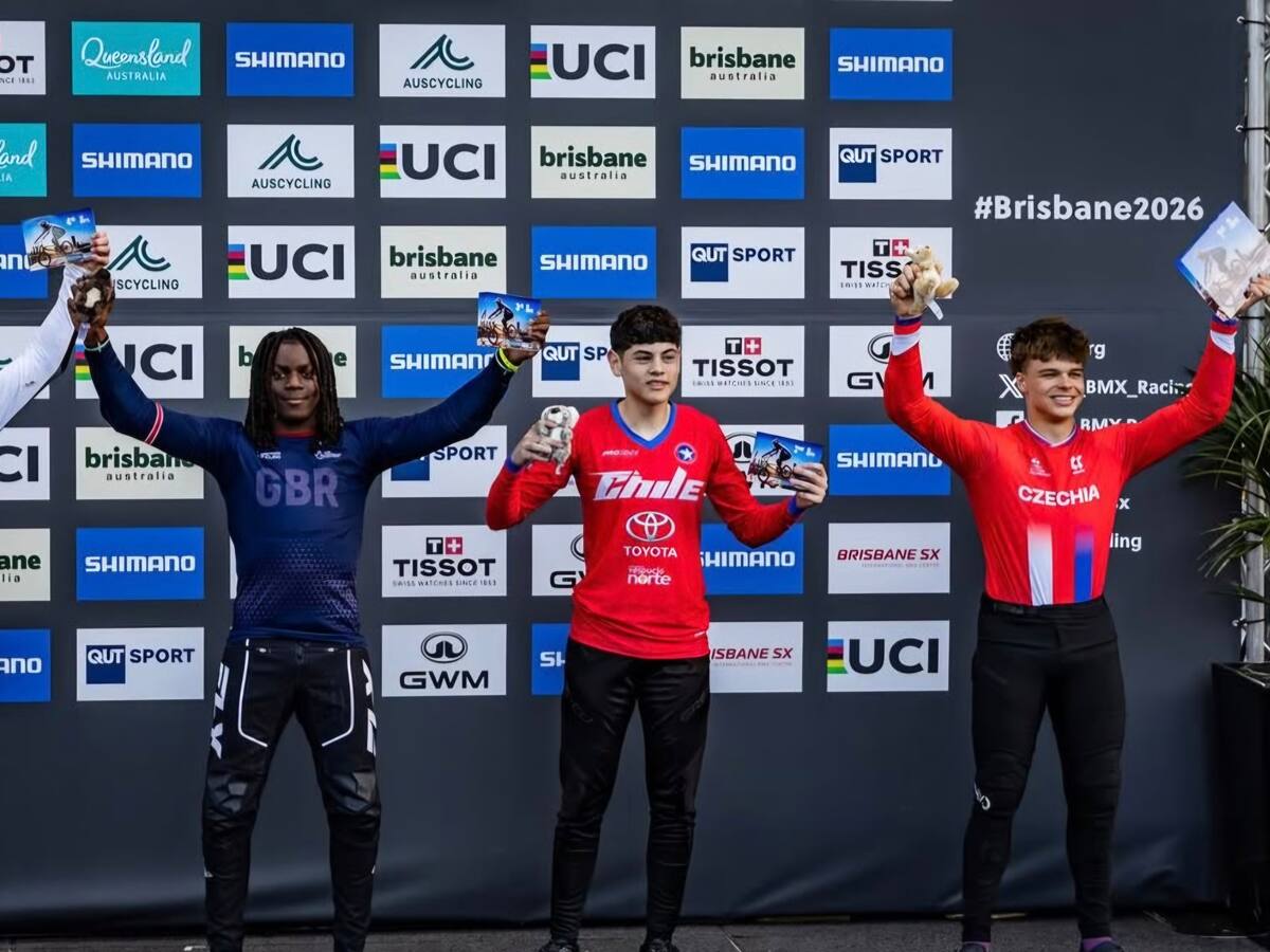 Piloto chileno es subcampeón mundial del ciclismo BMX Racing