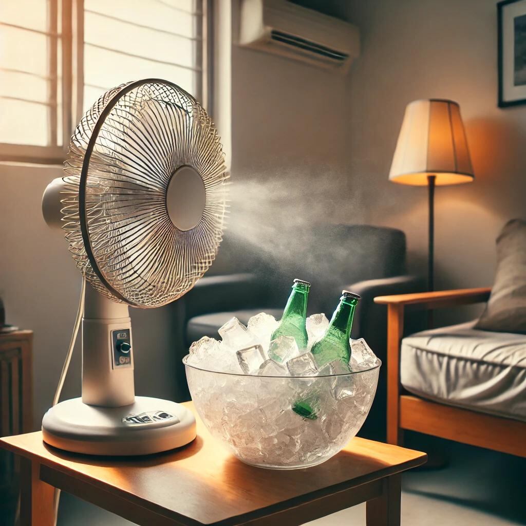 No necesitas ningún equipo especial para aplicar este truco. Simplemente coloca el ventilador en dirección a la zona que quieres enfriar y disfruta de una sensación similar a la de un aire acondicionado, pero sin el gasto de energía adicional.