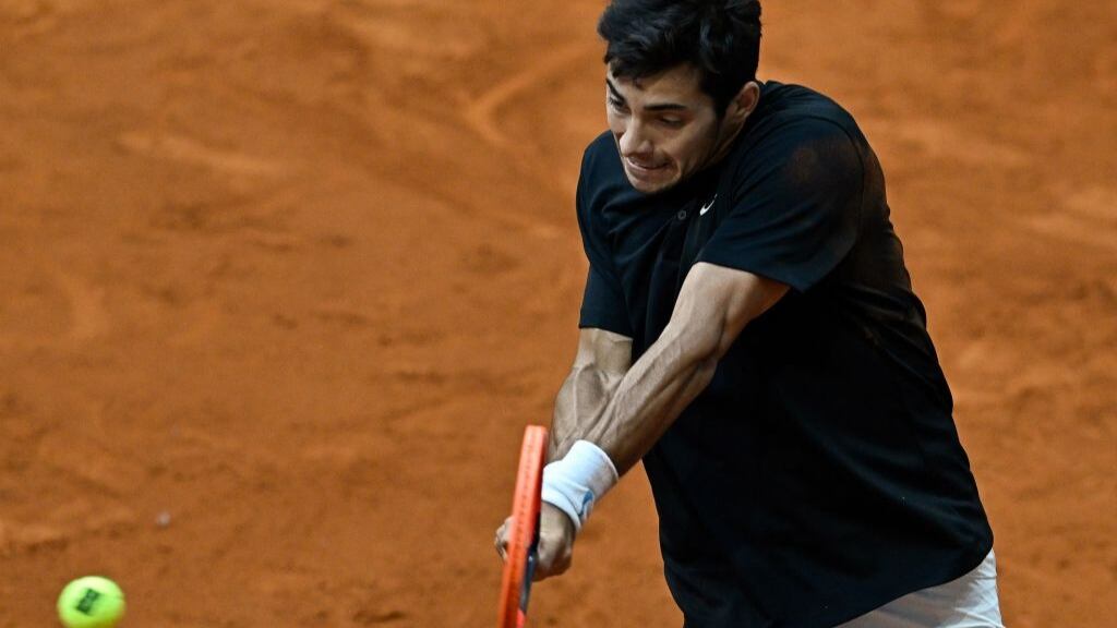 Cristian Garin no pudo con la potencia de Taylor Fritz y queda eliminado en Madrid