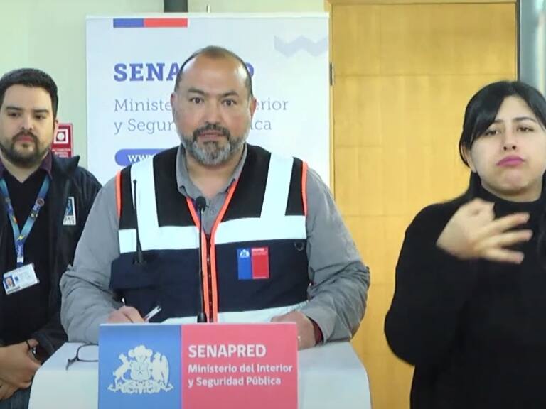 Balance Senapred: 766 personas aisladas y 16.580 evacuadas por sistema frontal