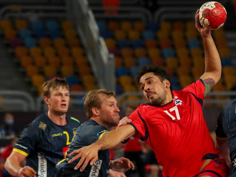 «La Roja» dio la pelea: Chile no pudo y cayó ante Suecia en el Mundial de Balonmano