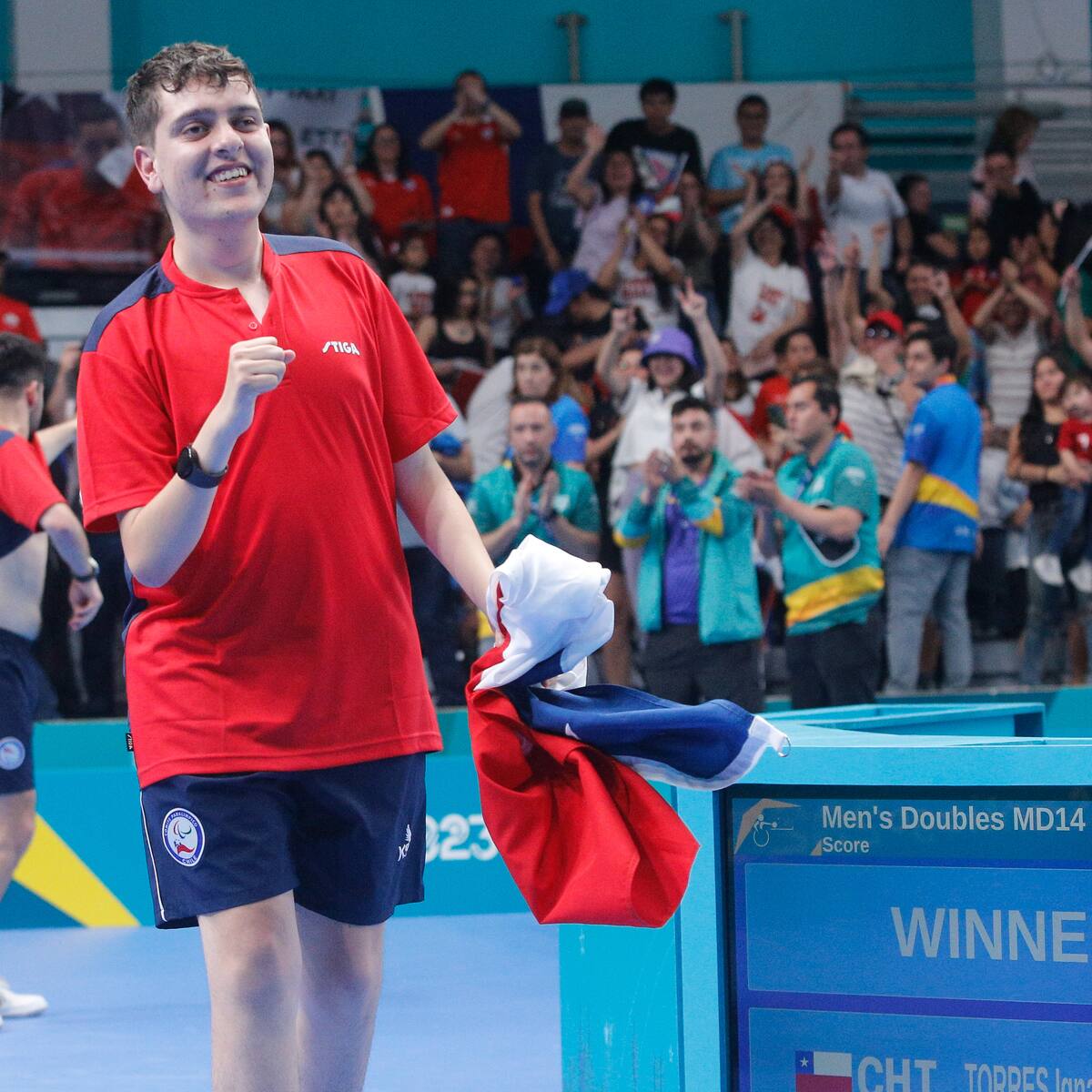 Es número 1 del mundo y afronta la presión de jugar en Chile los Juegos Parapanamericanos Juveniles: “Me motiva más, no me pone nervioso”