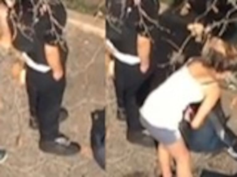 A tres años de presidio remitido condenaron a joven descubierta lanzando molotov a Carabineros