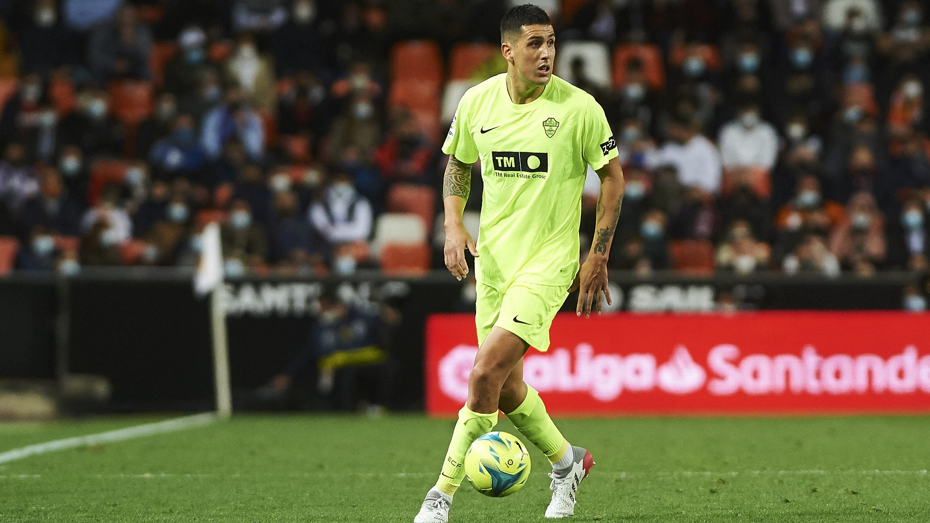 Enzo Roco sintió molestias en el calentamiento y no jugó ante el Villarreal