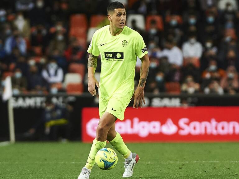 Enzo Roco sintió molestias en el calentamiento y no jugó ante el Villarreal