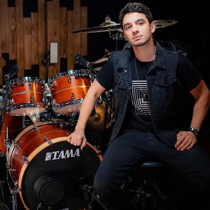 Bruno Valverde, baterista de Angra, llega a Chile para protagonizar una exclusiva jornada junto a Audiomusica