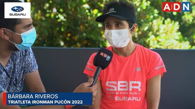 Bárbara Riveros, a un día del Ironman 70.3 de Pucón: "Siento un deber muy grande con la gente"
