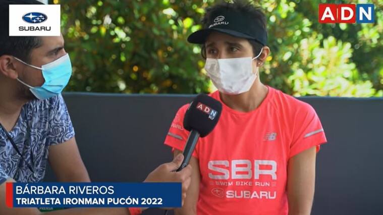 Bárbara Riveros, a un día del Ironman 70.3 de Pucón: "Siento un deber muy grande con la gente"