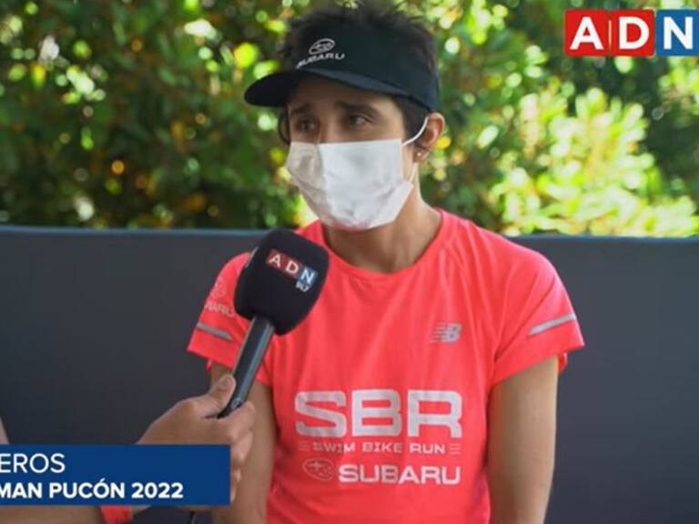 Bárbara Riveros, a un día del Ironman 70.3 de Pucón: "Siento un deber muy grande con la gente"
