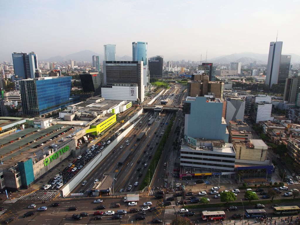 Las autopistas de la ciudad de Lima