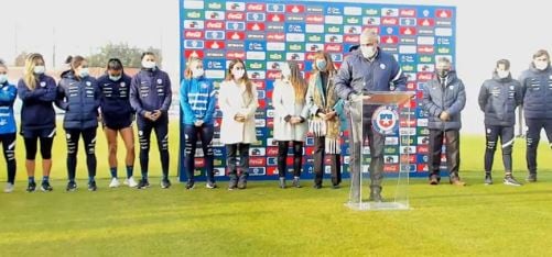 ANFP despidió a la selección chilena femenina previo a su viaje a los Juegos Olímpicos