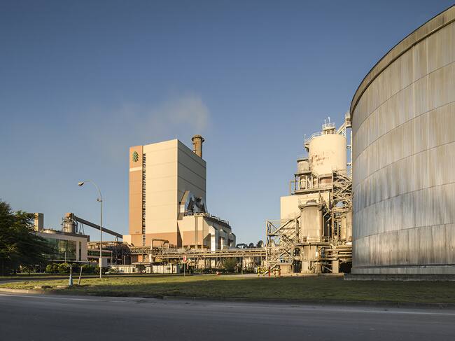 Planta Valdivia de Celulosa Arauco