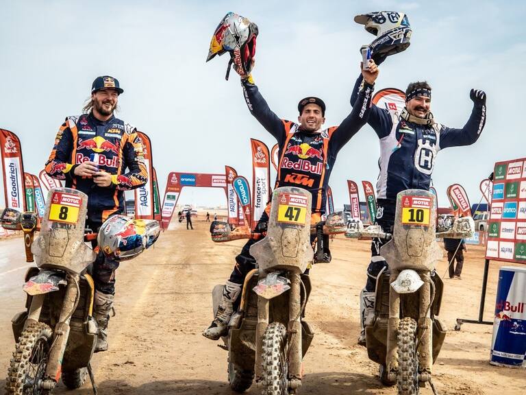 KTM y Husqvarna dominaron el Dakar más duro de los últimos años
