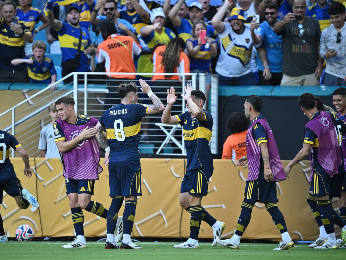 Dos argentinos amargan a Boca Juniors en su estreno por el Mundial de Clubes 2025