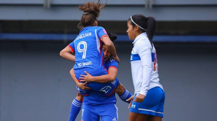 La U revierte la desventaja inicial para golear a la UC en el Clásico Universitario Femenino
