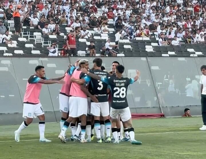 Colo Colo cayó ante Racing en su último amistoso previo a la Supercopa | X: Racing