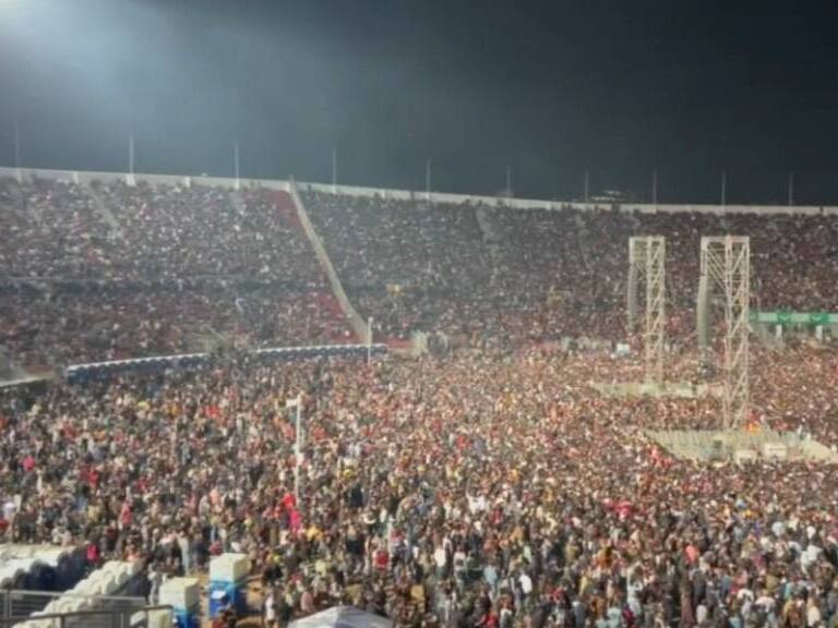 Daddy Yankee: las imágenes que muestran un Estadio Nacional totalmente sobrepasado por ingreso de personas sin entradas