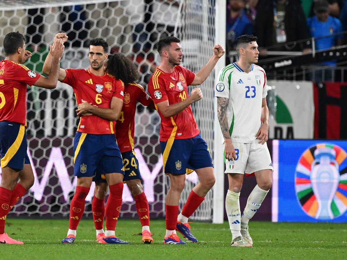 España saca chapa de candidato: venció con autoridad a Italia y clasificó a octavos de final de la Eurocopa 2024