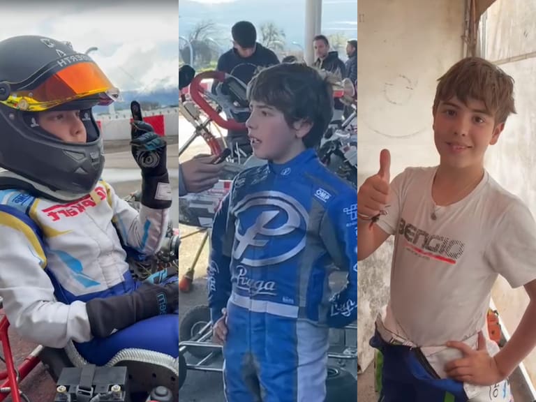 Su ídolo es Ayrton Senna y sueña con llegar a lo más alto del mundo motor: esta es la historia del joven piloto chileno campeón con solo 11 años