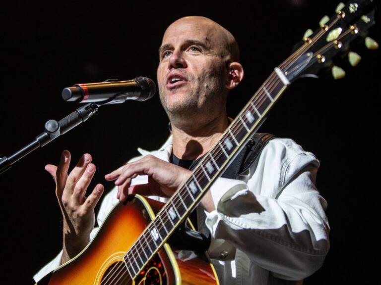 LOS ANGELES, CALIFORNIA - APRIL 10: Gian Marco performs at The Belasco Theatre on April 10, 2022 in Los Angeles, California. (Photo by Harmony Gerber/Getty Images)