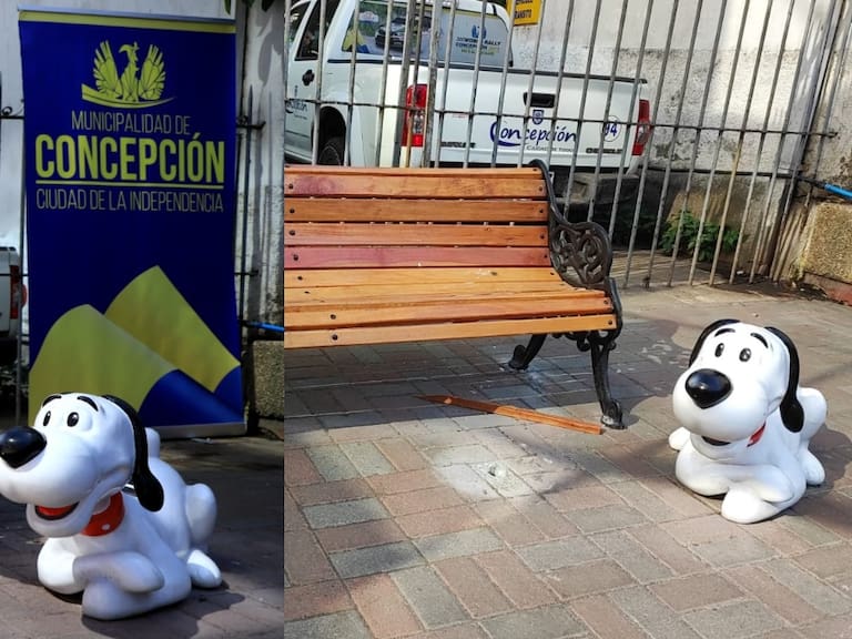 Roban figura de Condorito en Concepción a días de su inauguración