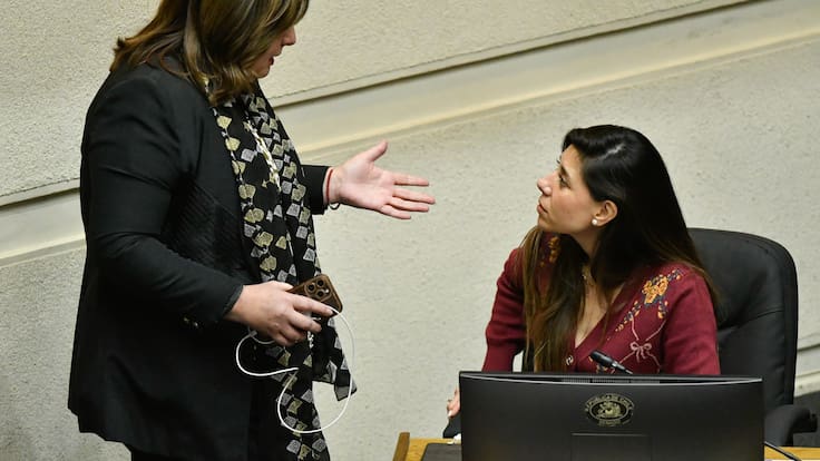 Crisis en el PS escala tras tensa discusión entre Vodanovic y Cicardini: registro muestra cruce en plena sala del Senado