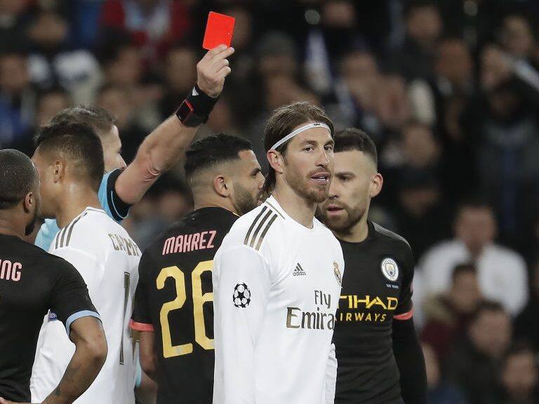 Sergio Ramos se convirtió en el jugador con más expulsiones en la historia de la UEFA Champions League