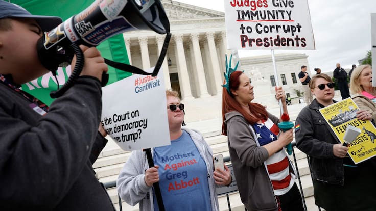 Estados Unidos: suprema no se muestra favorable a otorgar inmunidad total a Donald Trump