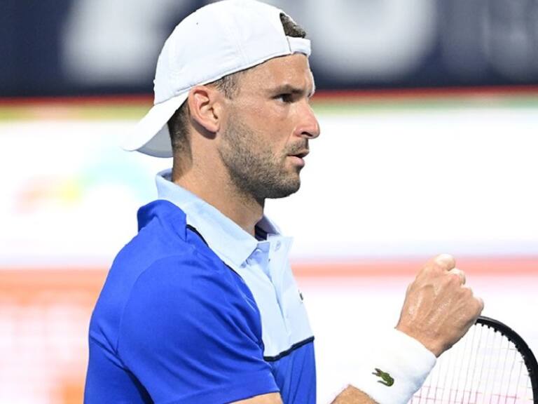 Grigor Dimitrov arrasó con Carlos Alcaraz en los cuartos de final del Masters 1000 de Miami