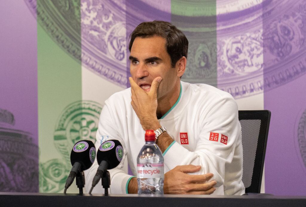 Roger Federer dudó en torno a si volverá a jugar Wimbledon en 2022