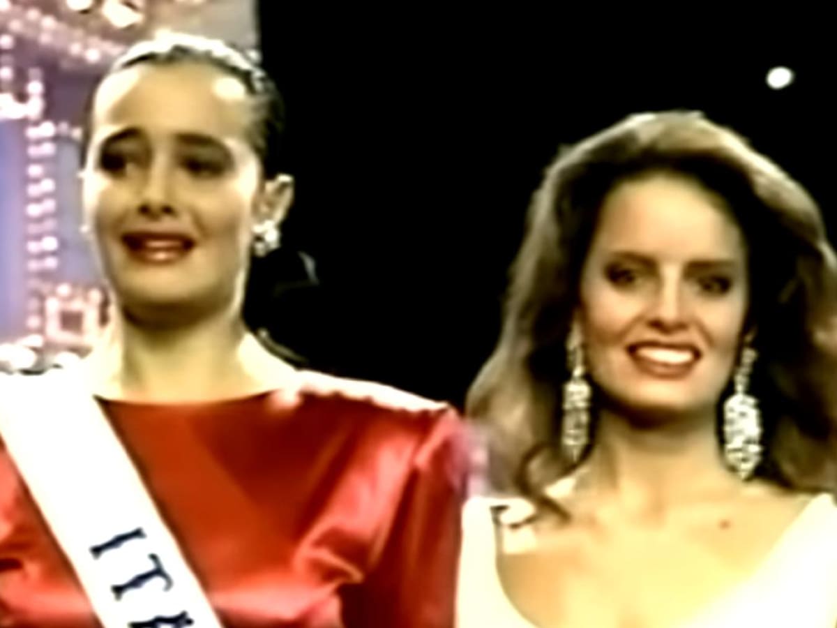 Así, luce Roberta Capua, la italiana que fue rival de Cecilia Bolocco en Miss Universo