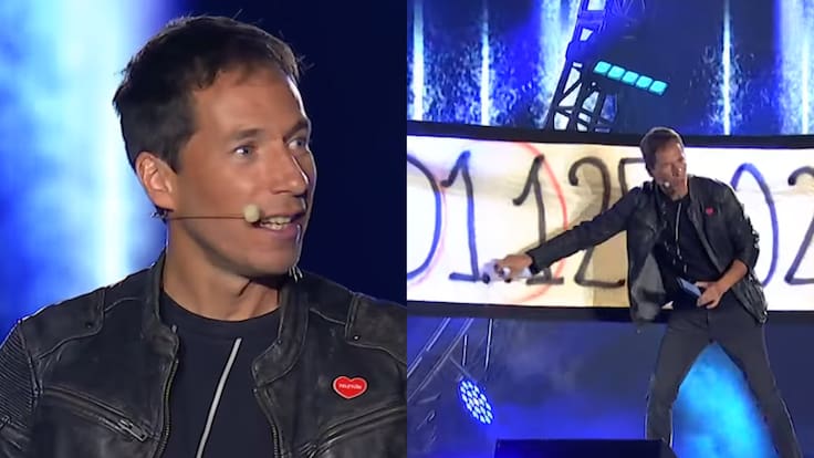 Teletón 2025: Así fue la increíble rutina de magia de Jean Paul Olhaberry para el cierre en el Estadio Nacional