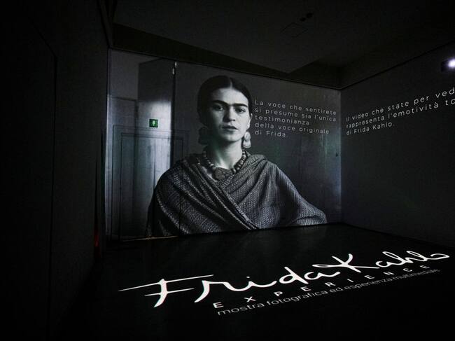 La exhibición «Frida Kahlo: Ojos que no ven corazón que no siente» en Nápoles