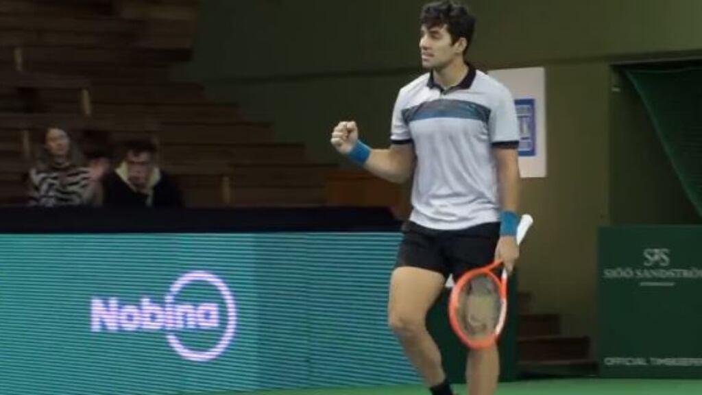 Cristian Garin supera el debut en Estocolmo y vuelve a ganar a nivel ATP tras más de un mes