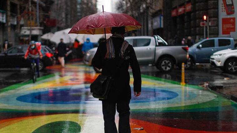 Lluvias en Santiago