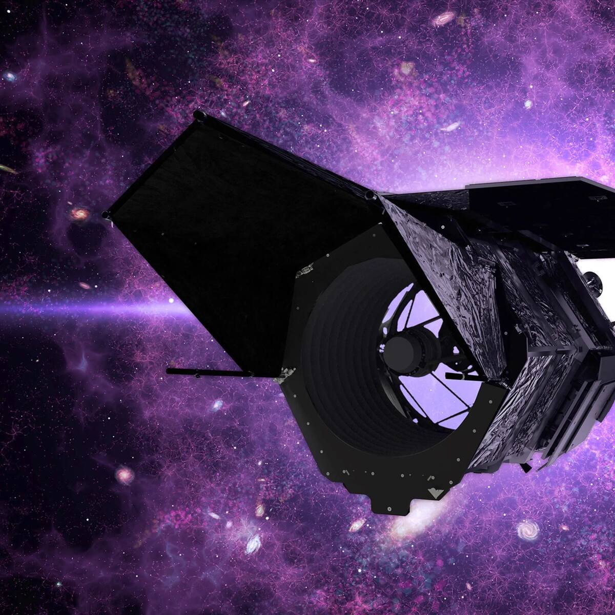 100 veces más potente que el Hubble: así es el nuevo telescopio de la NASA que mapeará el universo en tiempo récord