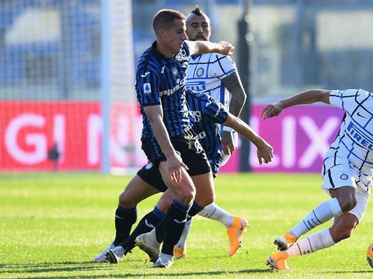 El Inter no pudo sostener la victoria y terminó empatando con el Atalanta por la Serie A