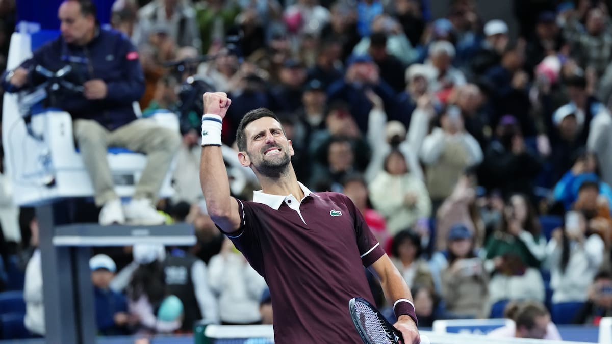 Zverev era el gran favorito, pero Djokovic tenía otros planes: “Nole” da el golpe y avanza a semifinales en Pekín