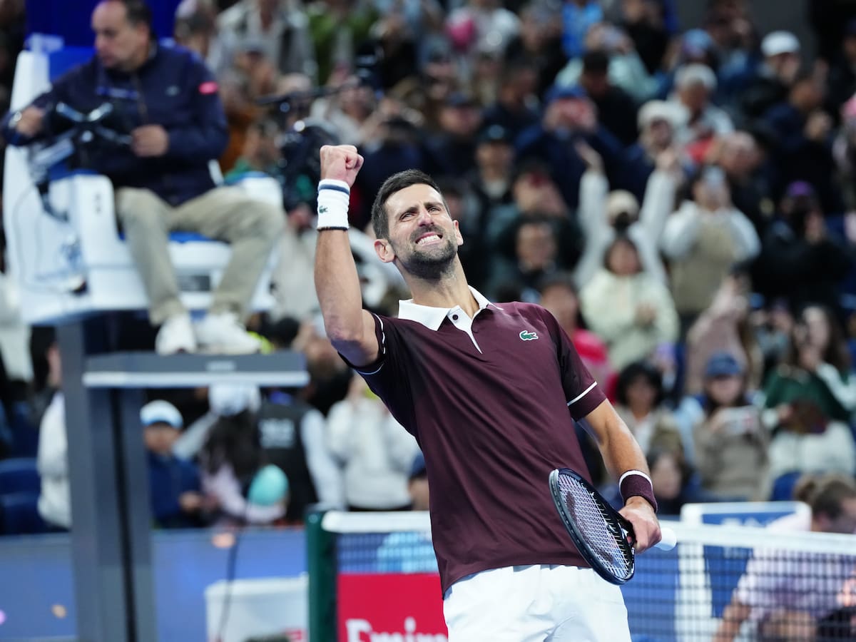 Zverev era el gran favorito, pero Djokovic tenía otros planes: “Nole” da el golpe y avanza a semifinales en Pekín