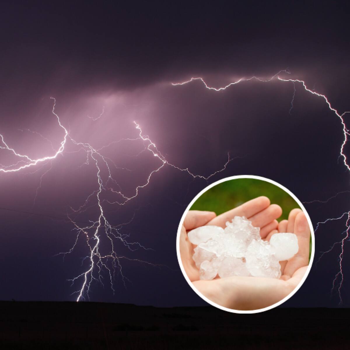 Con probabilidad de granizos y vientos: Meteorología emite aviso por tormentas eléctricas en 6 regiones de Chile