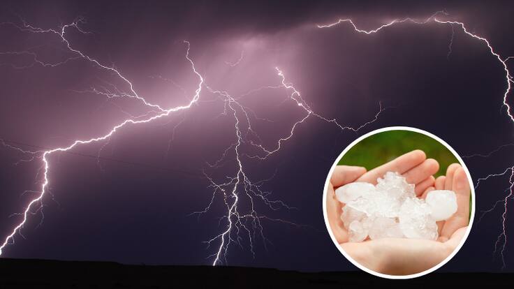 Con probabilidad de granizos y vientos: Meteorología emite aviso por tormentas eléctricas en 6 regiones de Chile