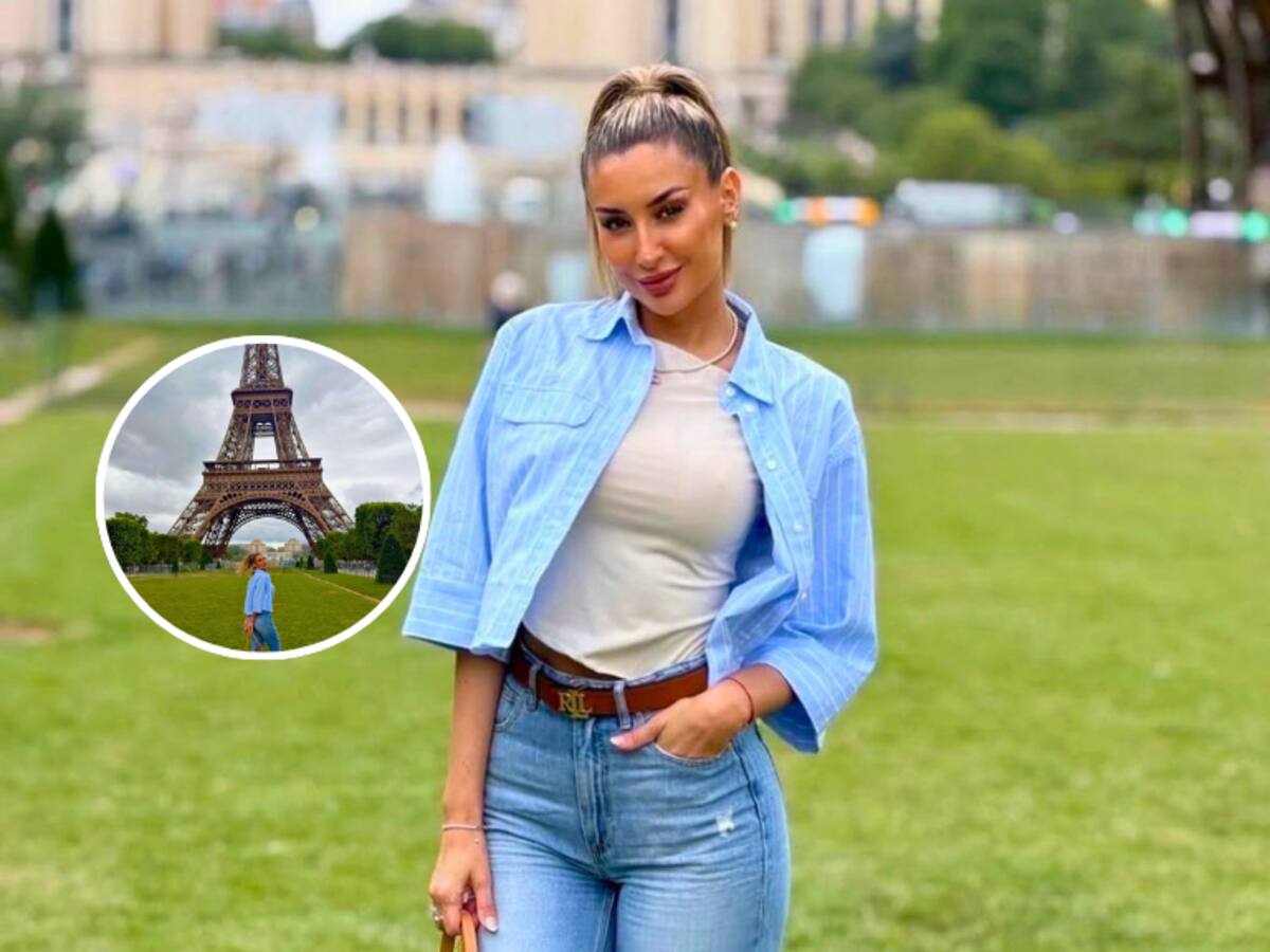 Kaminski ya es parte del pasado: Camila Andrade confirma su nueva relación con romántica foto en la Torre Eiffel