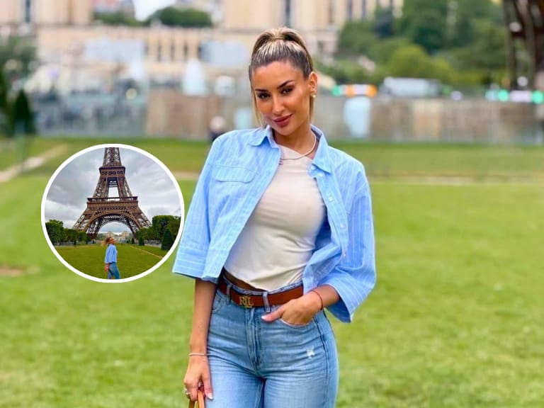 Kaminski ya es parte del pasado: Camila Andrade confirma su nueva relación con romántica foto en la Torre Eiffel