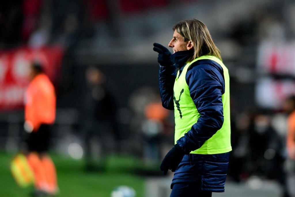 El entrenador Sebastian Beccacece