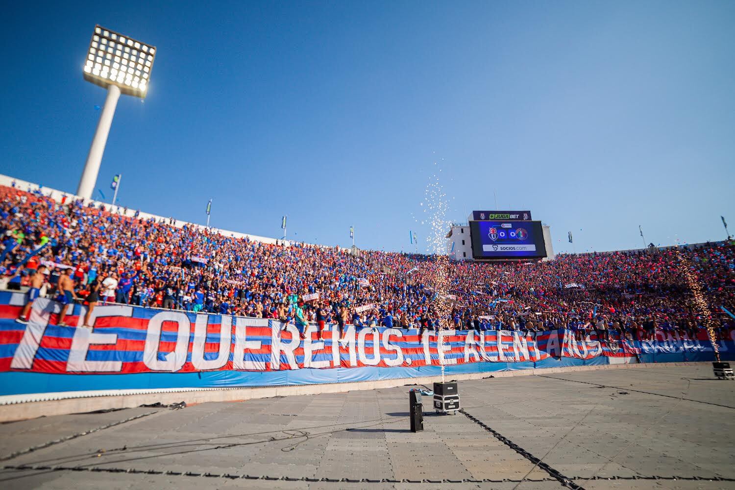 Un Estadio Nacional completamente lleno habrá el próximo fin de semana | X: Universidad de Chile