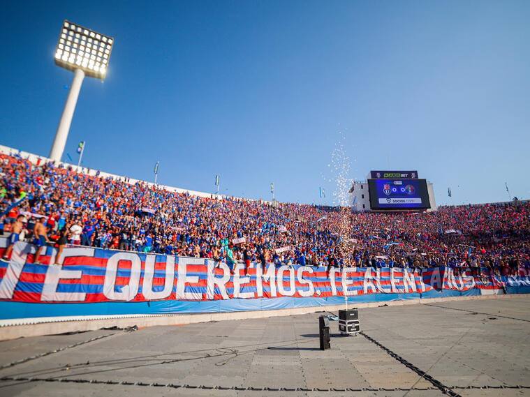 Un Estadio Nacional completamente lleno habrá el próximo fin de semana | X: Universidad de Chile