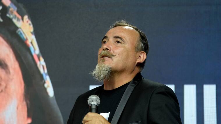 Paul Vásquez en conferencia de prensa de Viña 2020